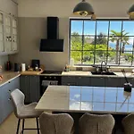 New Unique Stone With Seaview, Pool And Garden Poljane