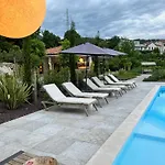 New Unique Stone With Seaview, Pool And Garden Poljane