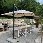 New Unique Stone With Seaview, Pool And Garden 빌라 *