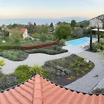 New Unique Stone With Seaview, Pool And Garden *