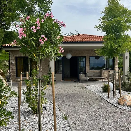 New Unique Stone With Seaview, Pool And Garden * Poljane