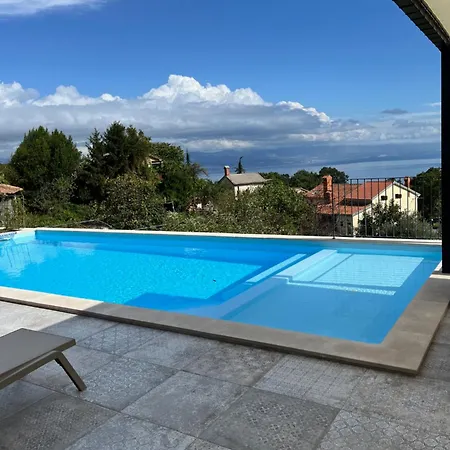 Villa New Unique Stone With Seaview, Pool And Garden