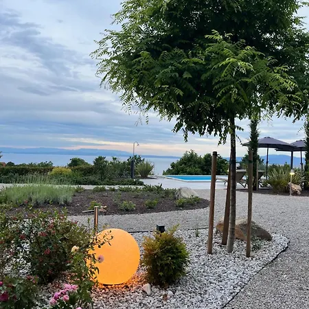 Villa New Unique Stone With Seaview, Pool And Garden