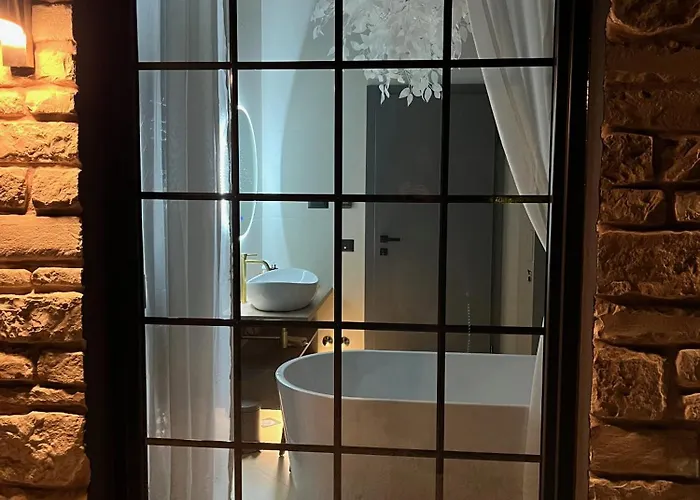 New Unique Stone With Seaview, Pool And Garden Poljane