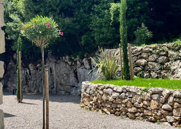 New Unique Stone With Seaview, Pool And Garden Villa *