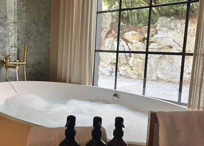 New Unique Stone With Seaview, Pool And Garden Villa *
